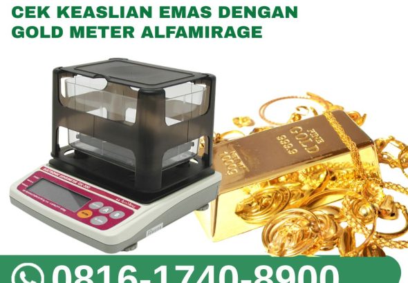 Gold Meter Alfamirage Mengecek Keaslian Emas