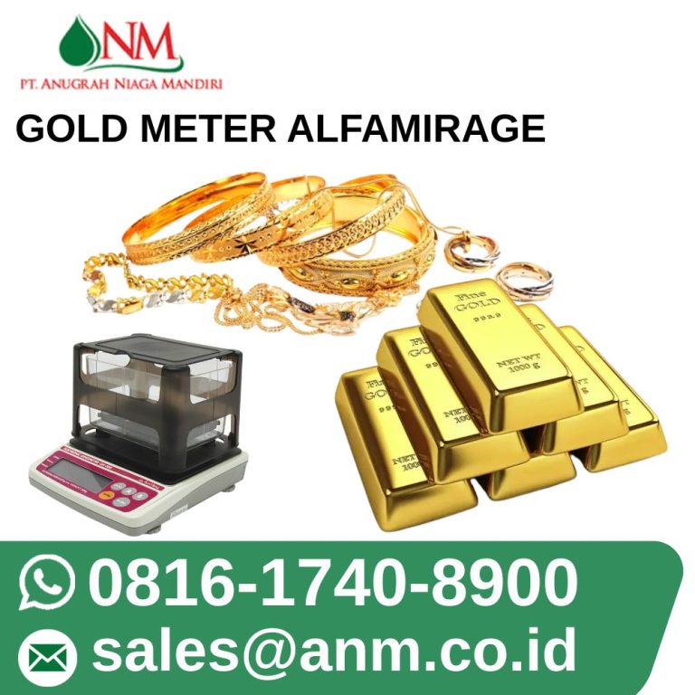 Gold Meter Alfamirage Mengukur Kadar Emas pada Perhiasan