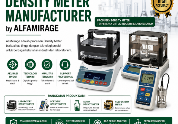 Densimeter Alfa Mirage Solusi Presisi dari Density Meter Manufacturer Terpercaya