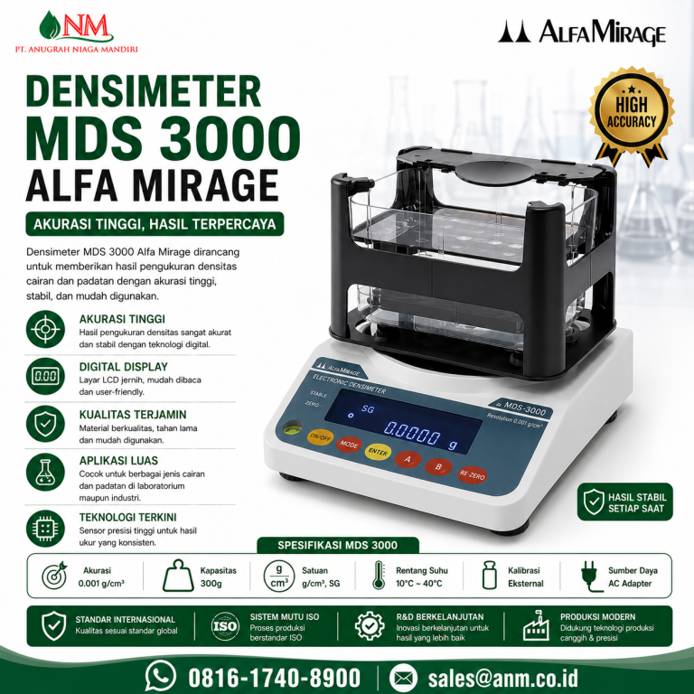 Densimeter MDS 3000 Alfa Mirage Jakarta Timur