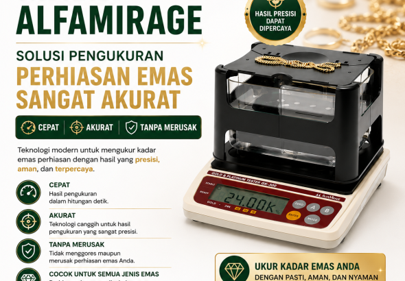 Gold Meter Alfamirage Solusi Pengukuran Perhiasan Emas Sangat Akurat