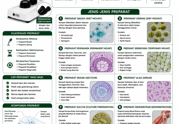 Jenis Jenis Preparat Laboratorium