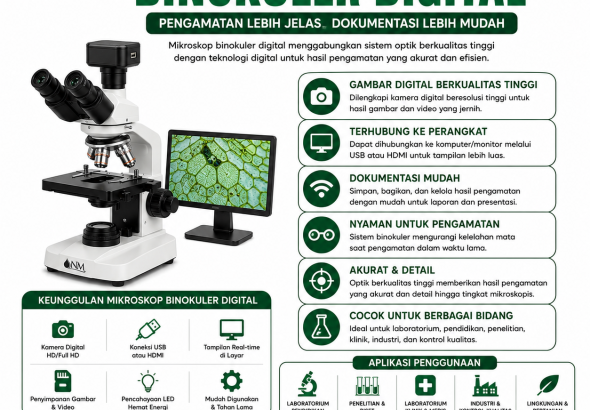 Mikroskop Binokuler Digital PT. Anugrah Niaga Mandiri