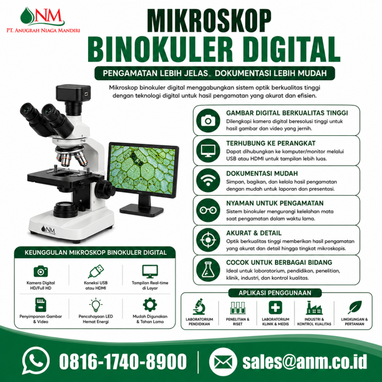 Mikroskop Binokuler Digital PT. Anugrah Niaga Mandiri