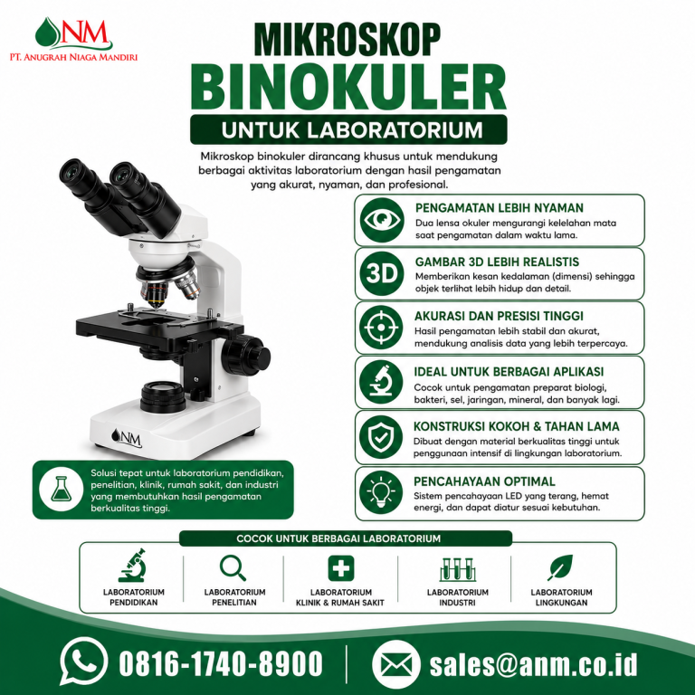 Mikroskop Binokuler Untuk Laboratorium