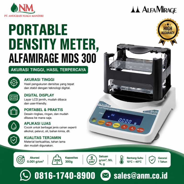 Portable Density Meter Alfamirage Densimeter