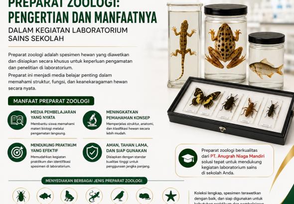 Preparat Zoologi Manfaatnya dalam Kegiatan Laboratorium Sains Sekolah