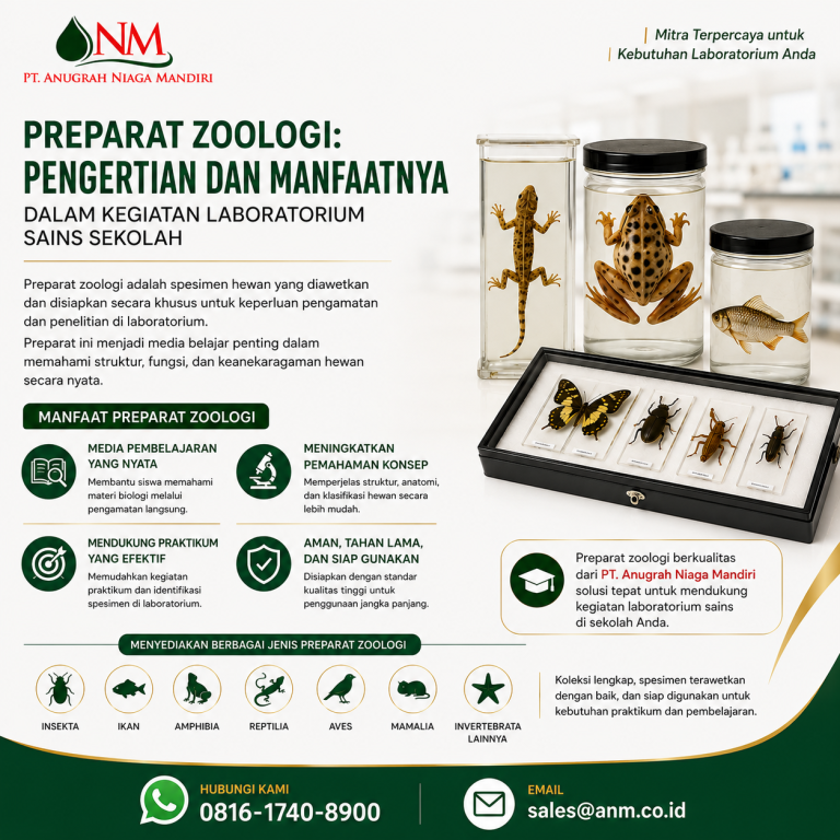 Preparat Zoologi Manfaatnya dalam Kegiatan Laboratorium Sains Sekolah