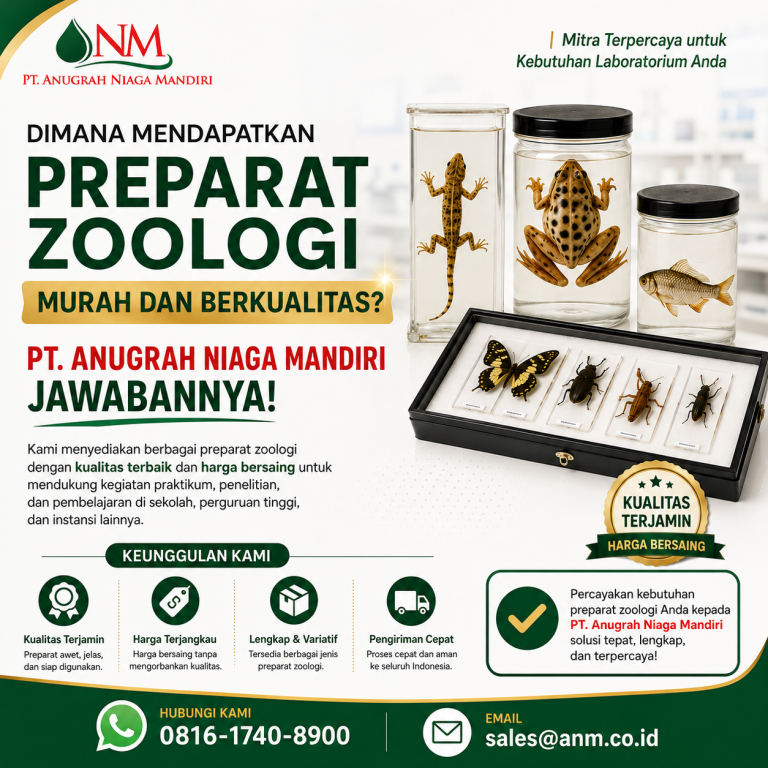 Preparat Zoologi Murah dan Berkualitas di PT. Anugrah Niaga Mandiri