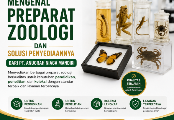 Preparat Zoologi dan Solusi dari PT. Anugrah Niaga Mandiri