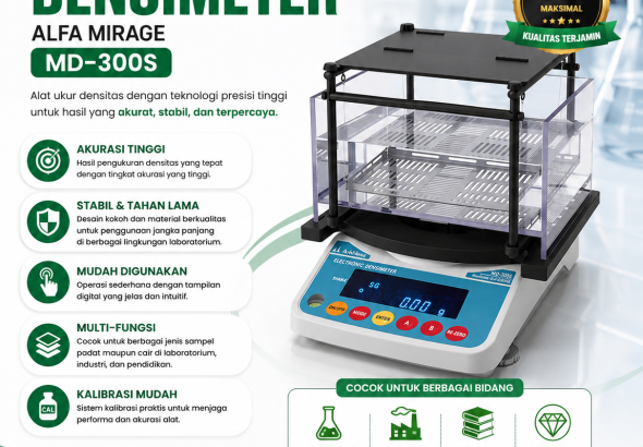 ALFAMIRAGE MD-300S Elektronik Densimeter