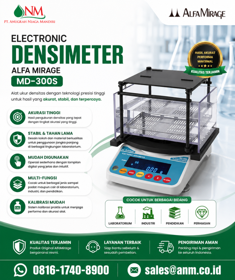ALFAMIRAGE MD-300S Elektronik Densimeter