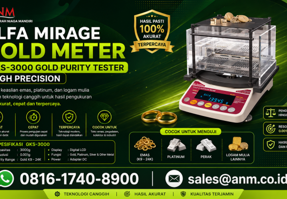 Alfamirage Gold Meter GKS-3000 HIGH PRECISION