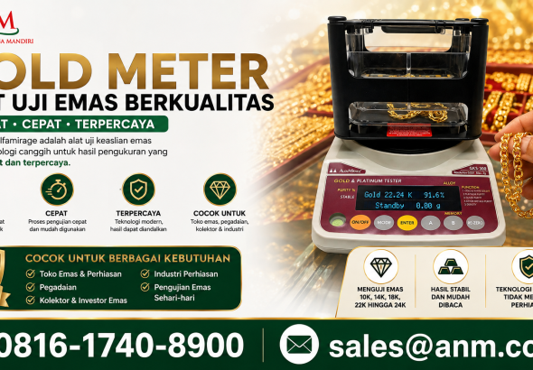 Gold Meter Alfamirage Alat Uji Emas Berkualitas