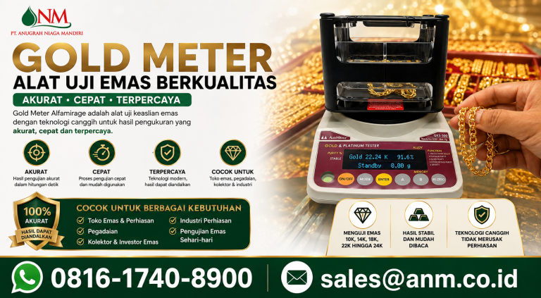 Gold Meter Alfamirage Alat Uji Emas Berkualitas