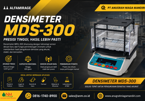 MDS-300 Berkualitas mengukur densitas akurat