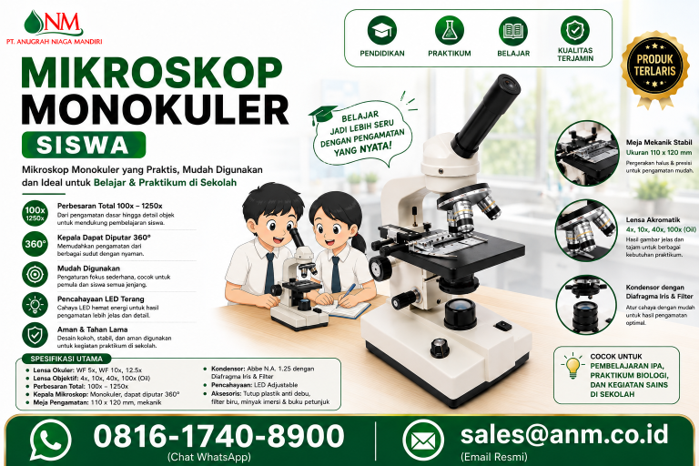 Mikroskop Sisawa Monokuler PT.Anm