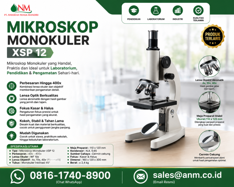 Mikroskop monokuler XSP-12 PT. ANM