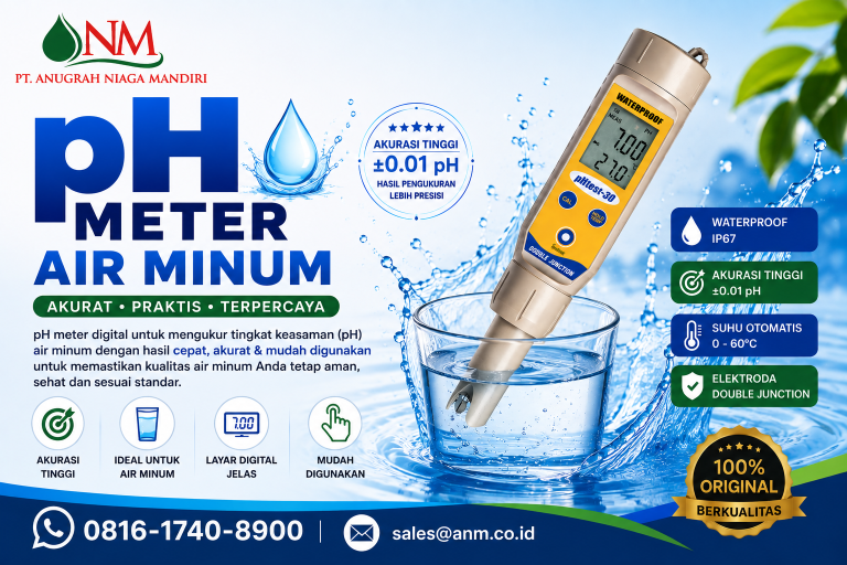 PH METER AIR MINUM PT.Anugrah Niaga Mandiri