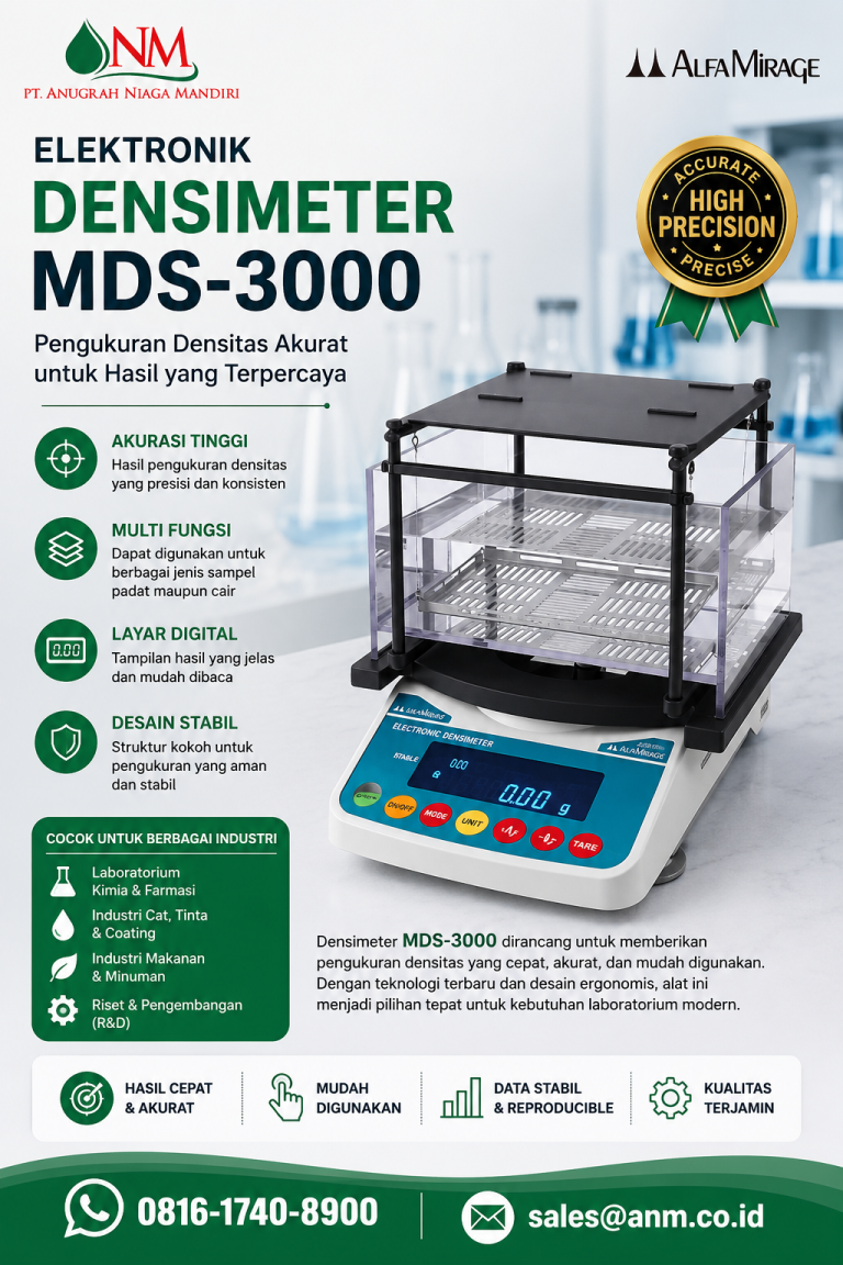 densimeter MDS 3000 PT.Anugrah Niaga Mandiri