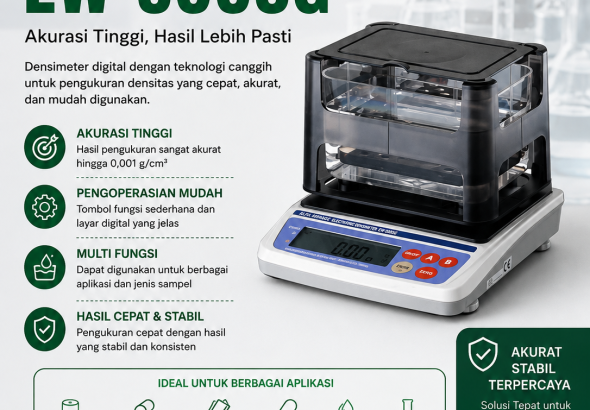 electronic densimeter ALFAMIRAGE EW-300SG Cepat Tepat Akurat